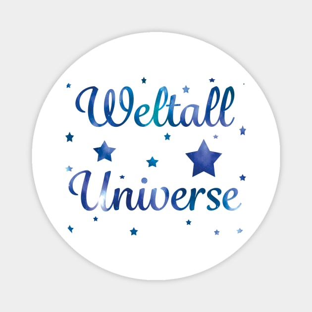 Weltall - Universe Magnet by PandLCreations